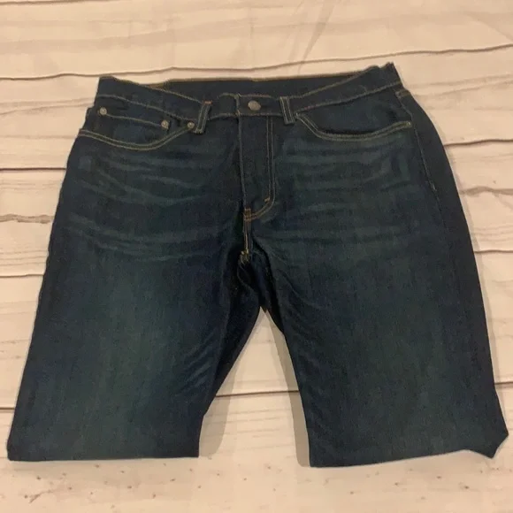 Levi’s Blue 514 Jeans Size W34 L30 - Picture 1 of 6